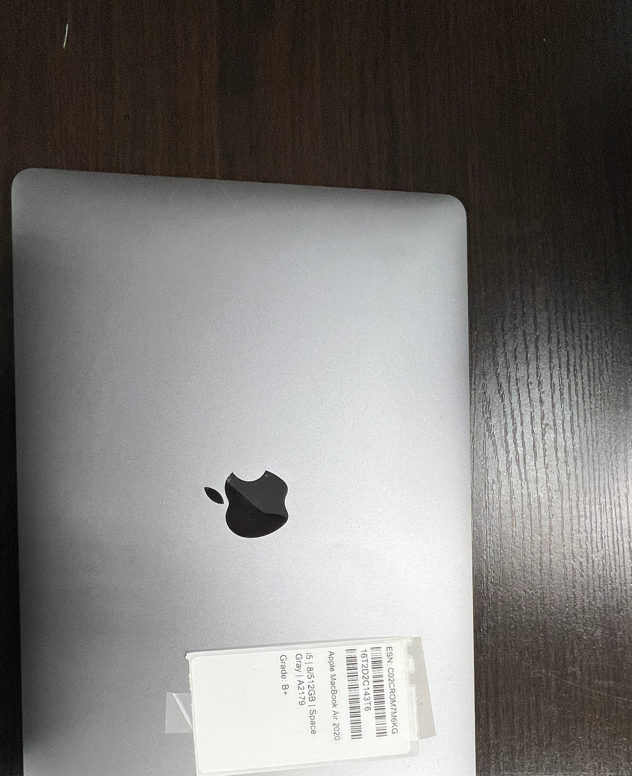 Apple MacBook Air 2020 i5 8GB 512GB Space Gray