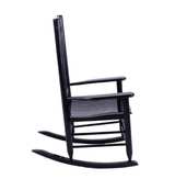 Hampton Bay Indoor/Outdoor Black Rocking Chair - New - Image 5