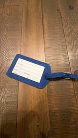 CHASE US OPEN TENNIS Leather Luggage Tag IHG HOTELS RESOTS  - Image 2