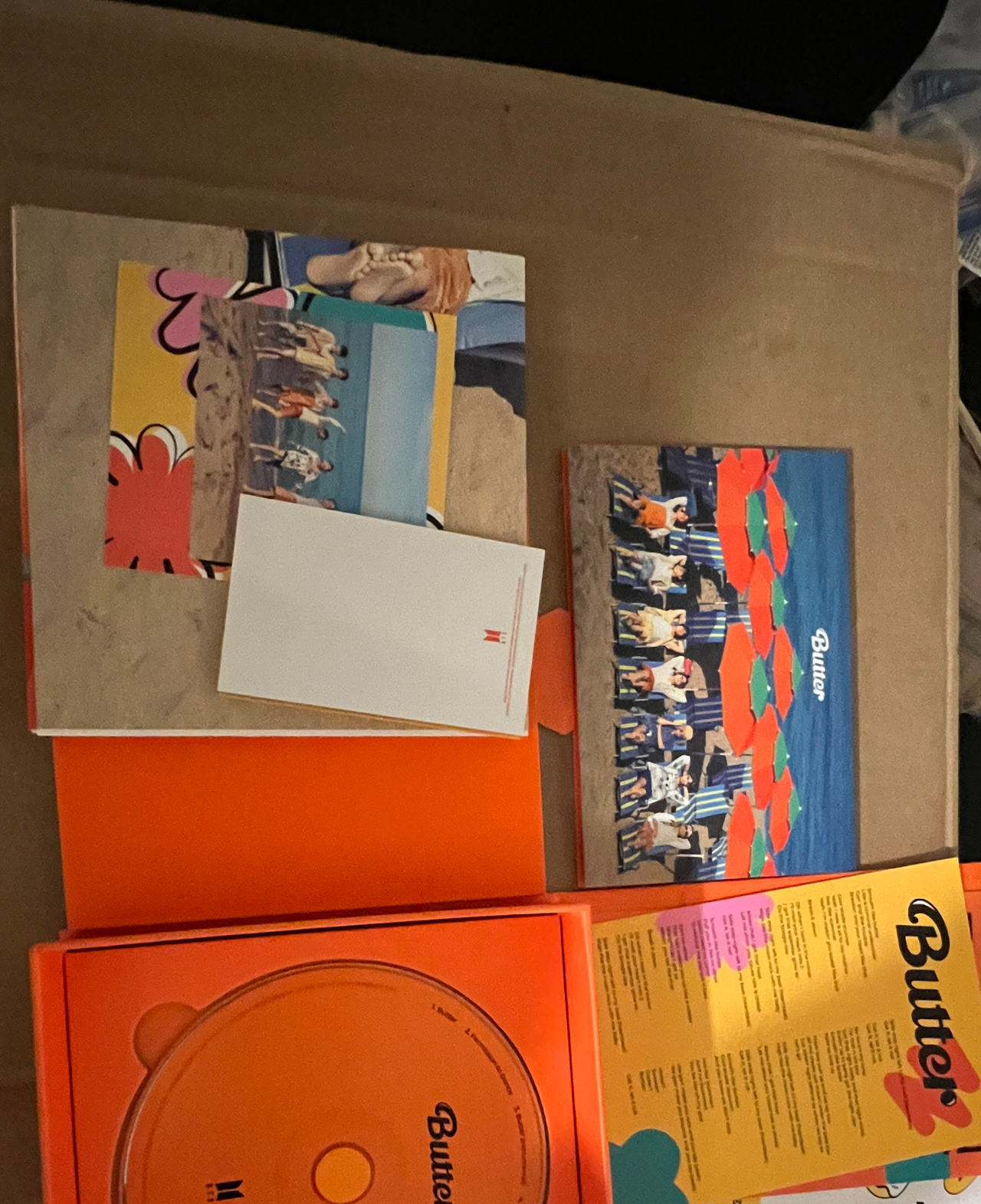BTS Butter Peaches Version Single Album CD