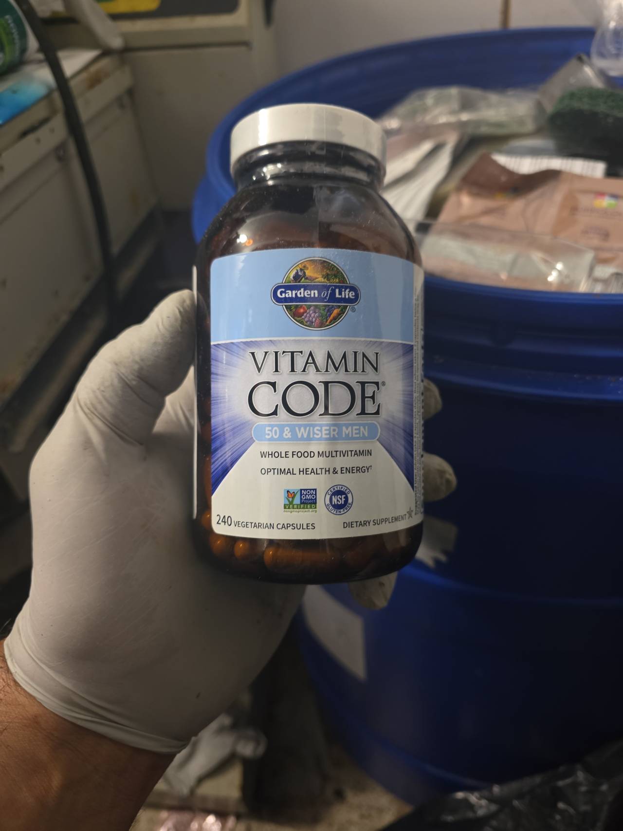 Garden of Life Vitamin Code 50 & Wiser Men Multivitamin