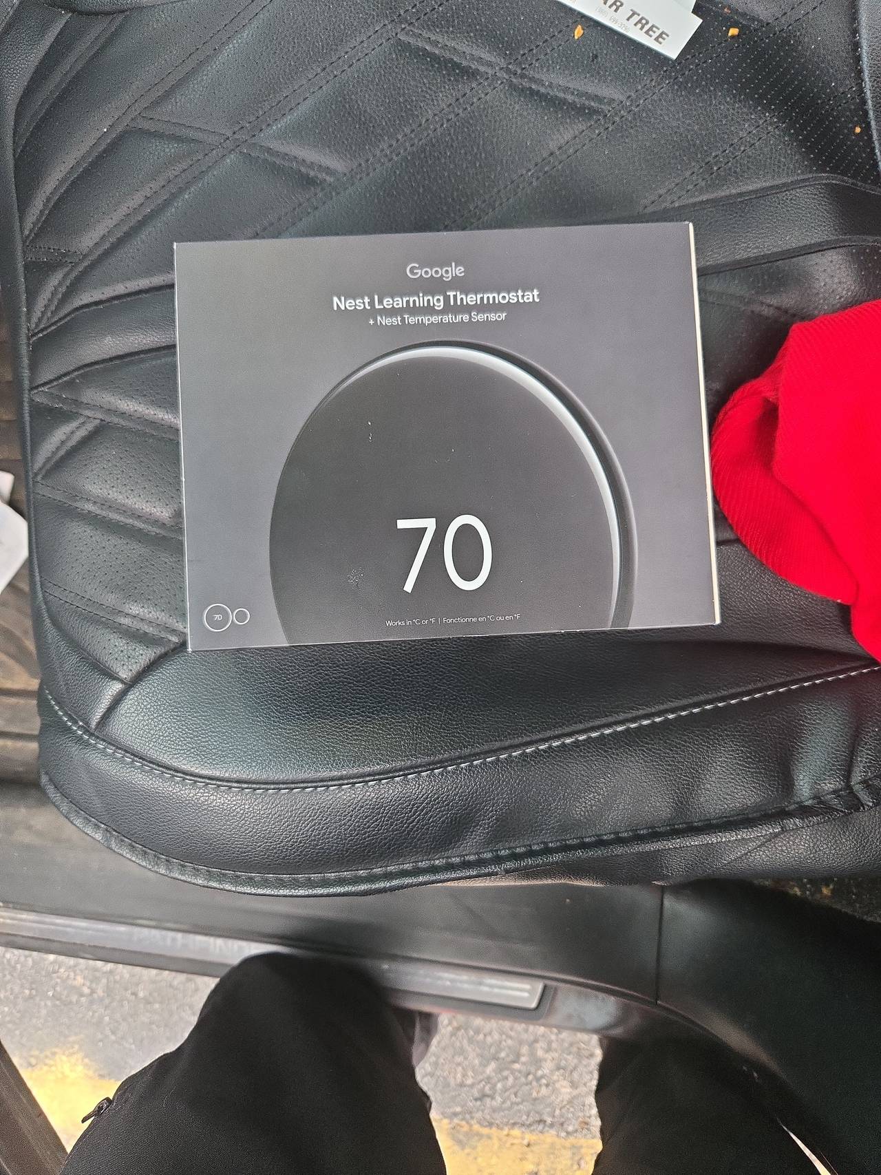 Google Nest Learning Thermostat with Nest Temperature Sensor