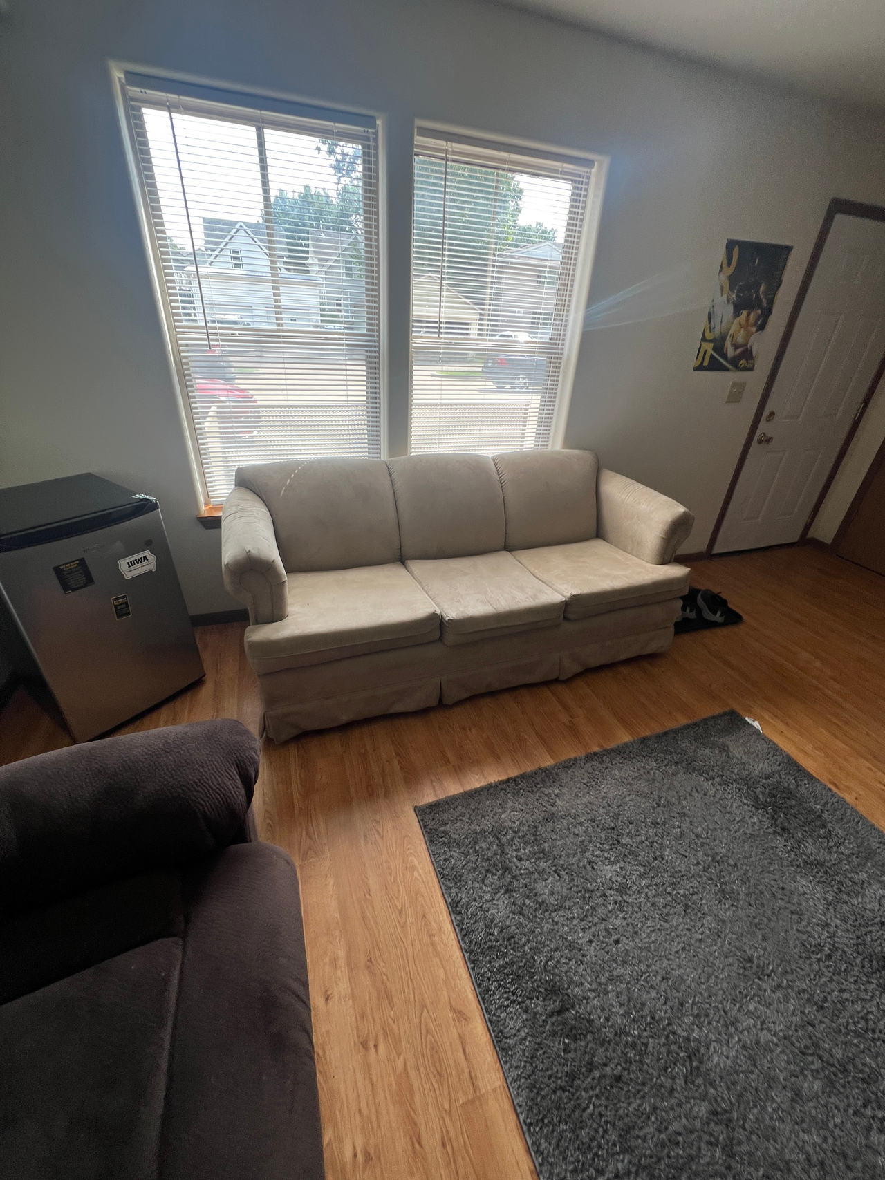 Beige Fabric Sofa