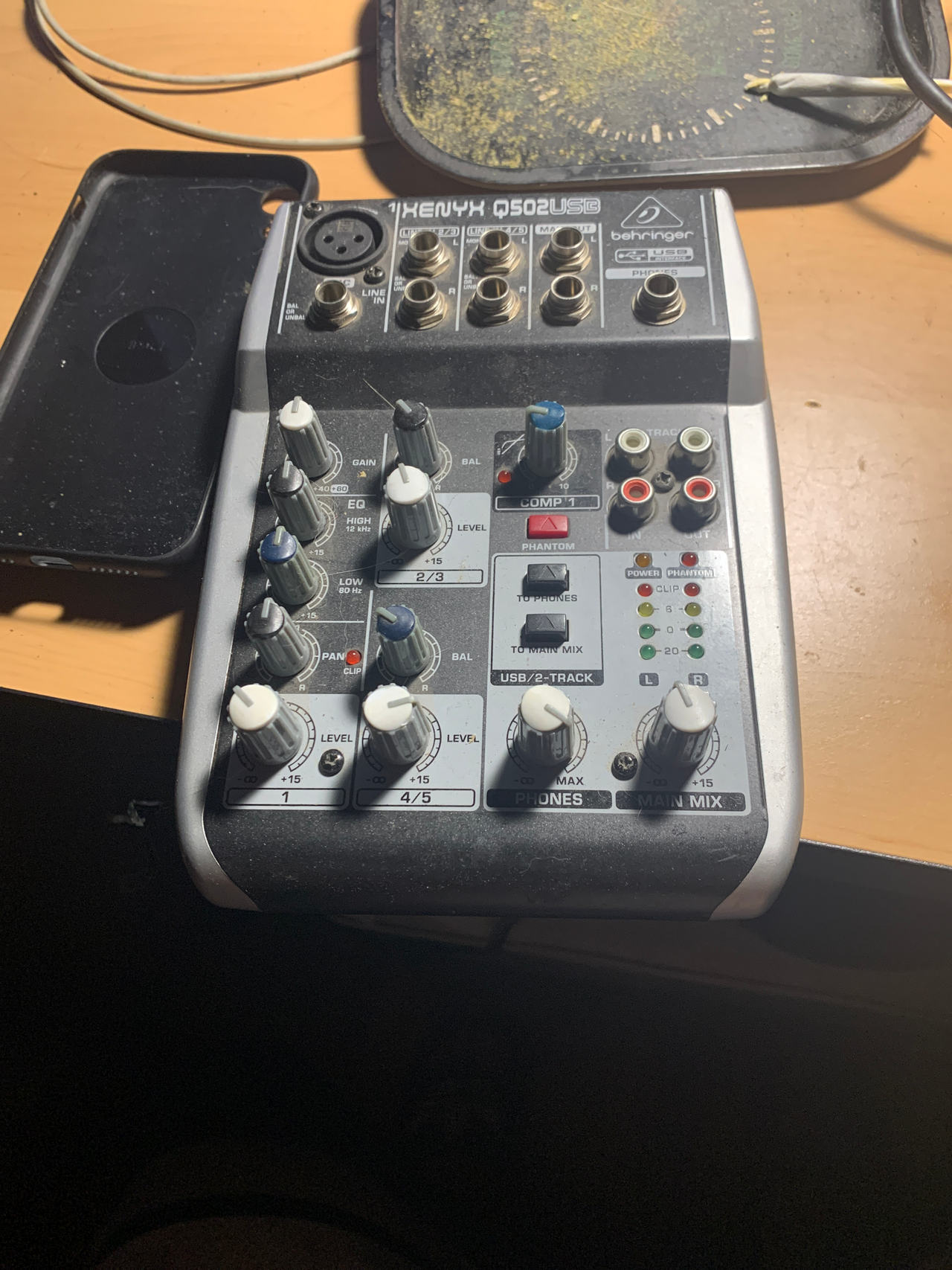 Behringer Xenyx Q502USB Mixer