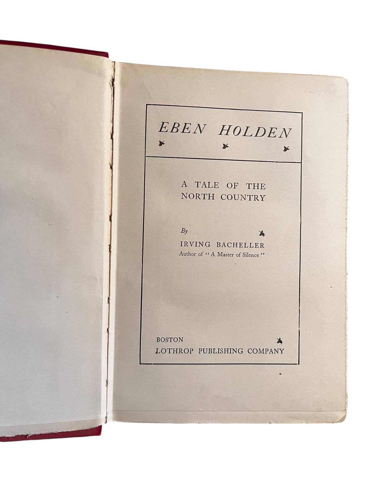 Eben Holden: A Tale of the North Country
