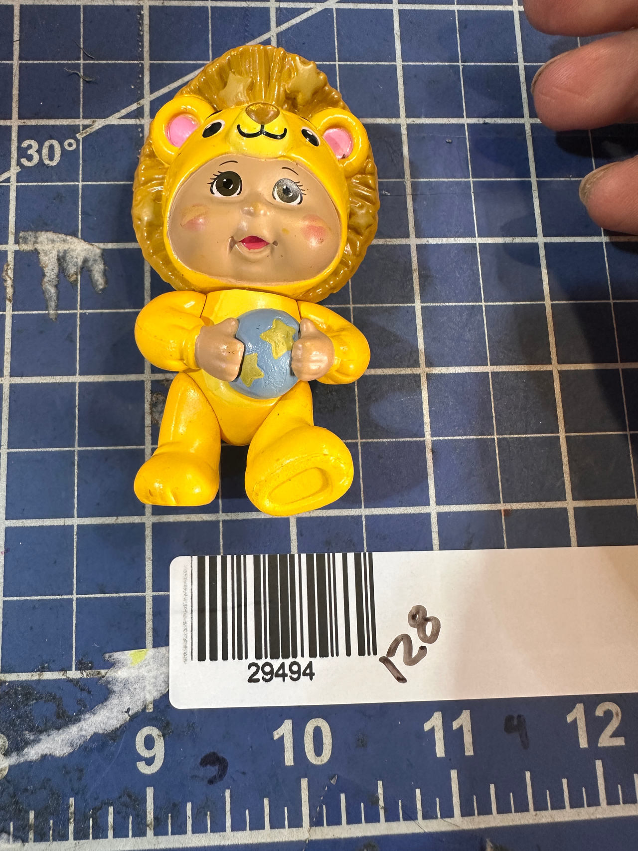 Cabbage Patch Kids CUTIE TOWN LION poseable retro mini doll  128 29494