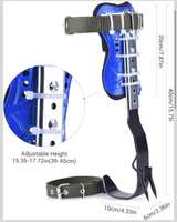 Tree Climbing Spikes Set Safety Belt Harness Gaffs Kit New Complete - Image 3