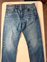 American Eagle Men's Slim Straight Jeans 32x34 - Image 2
