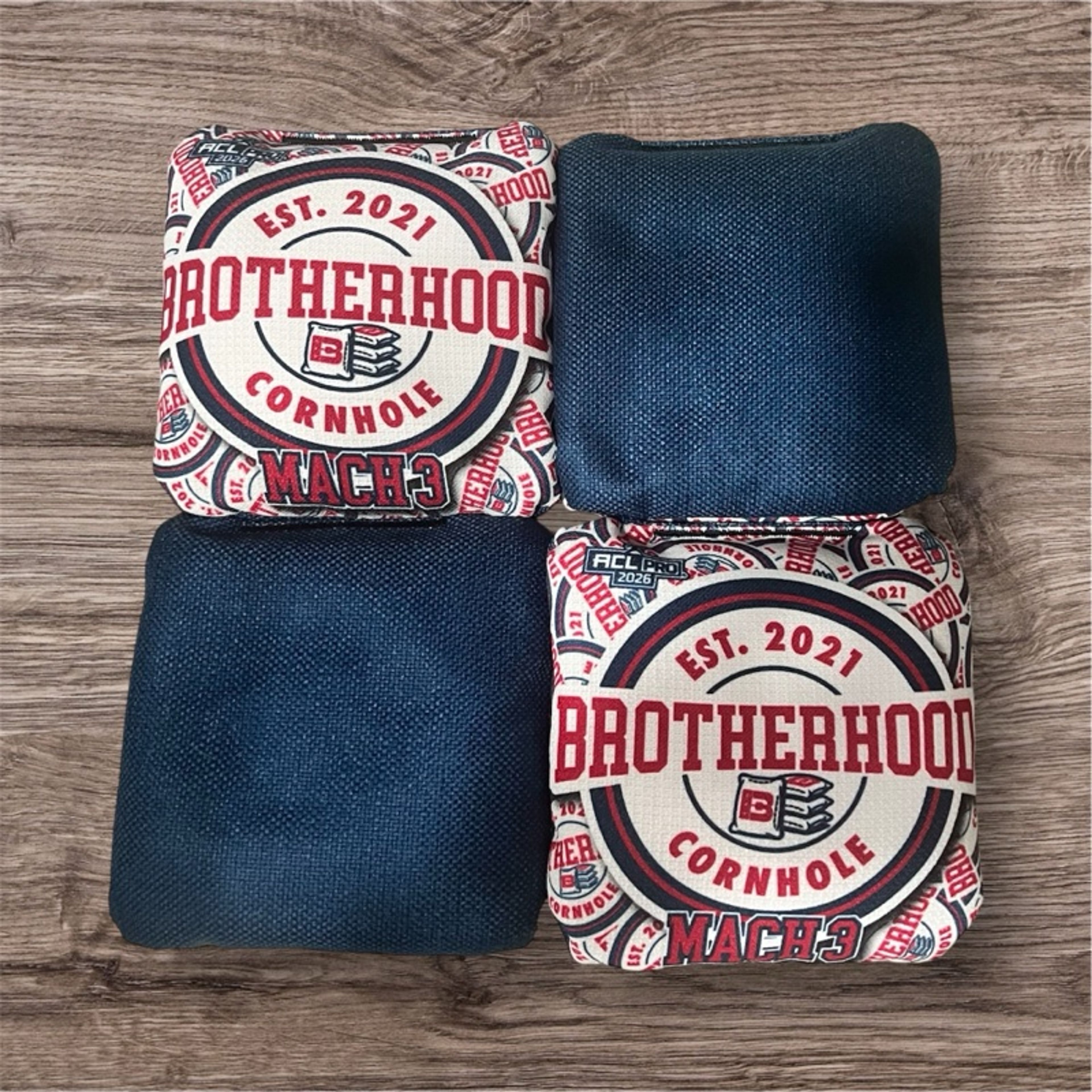 Brotherhood Cornhole Sentry Sticker Edition ACL Pro Cornhole Bags
