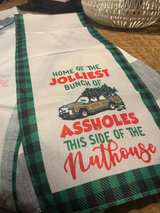 Jolliest Bunch of A**holes Kitchen Table Runner - Image 1
