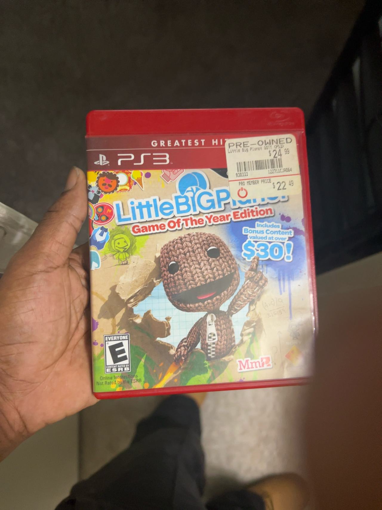 Sony PlayStation 3 Little Big Planet Game of the Year Edition