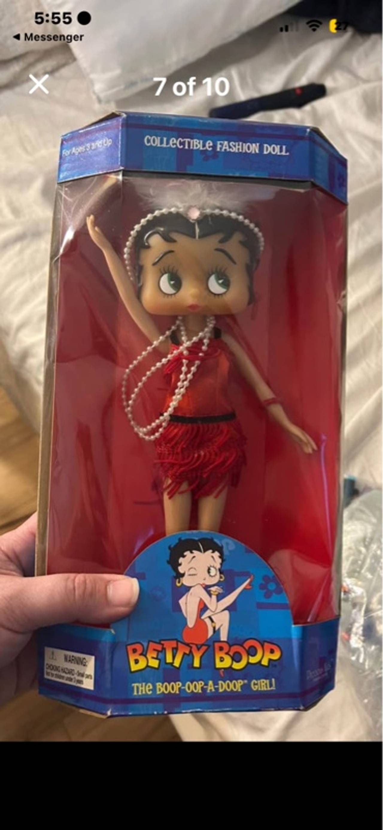 Betty Boop Flapper Fashion Doll 9-inch