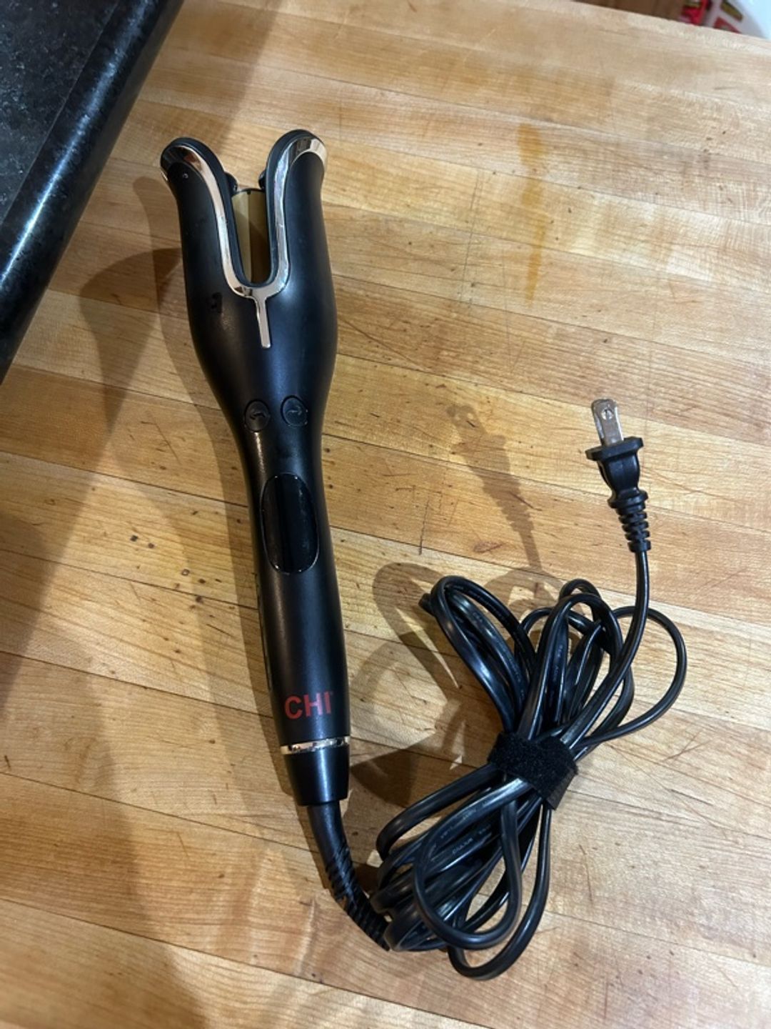 CHI Spin N Curl Ceramic Rotating Hair Curler Matte Black