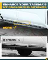 Toyota Tacoma Double Cab Running Boards Side Steps 5” 2024 2025 2026 - Image 5