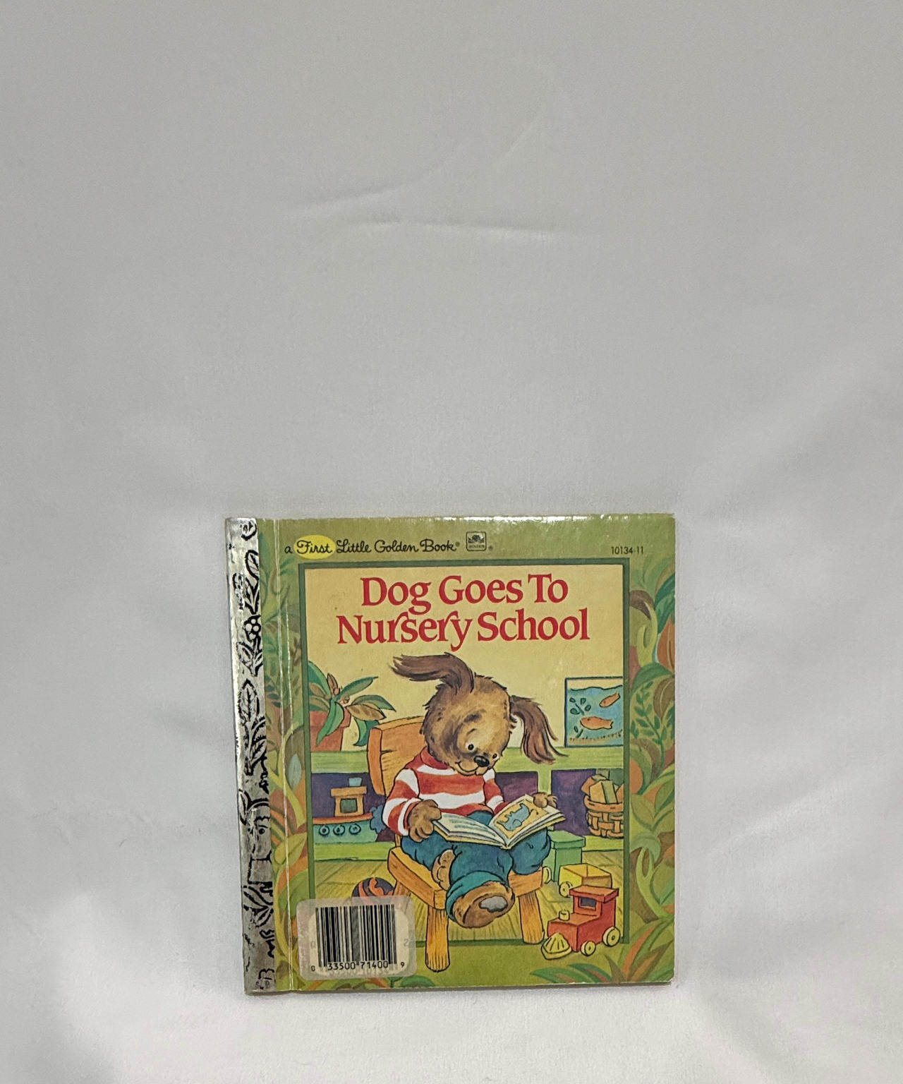 Dog Goes To Nursery School (A First Little Golden Book) 1982