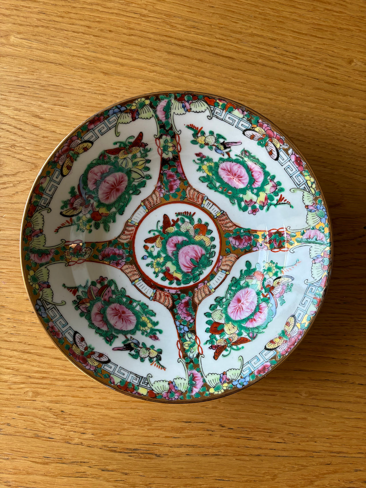Rose Medallion Plate