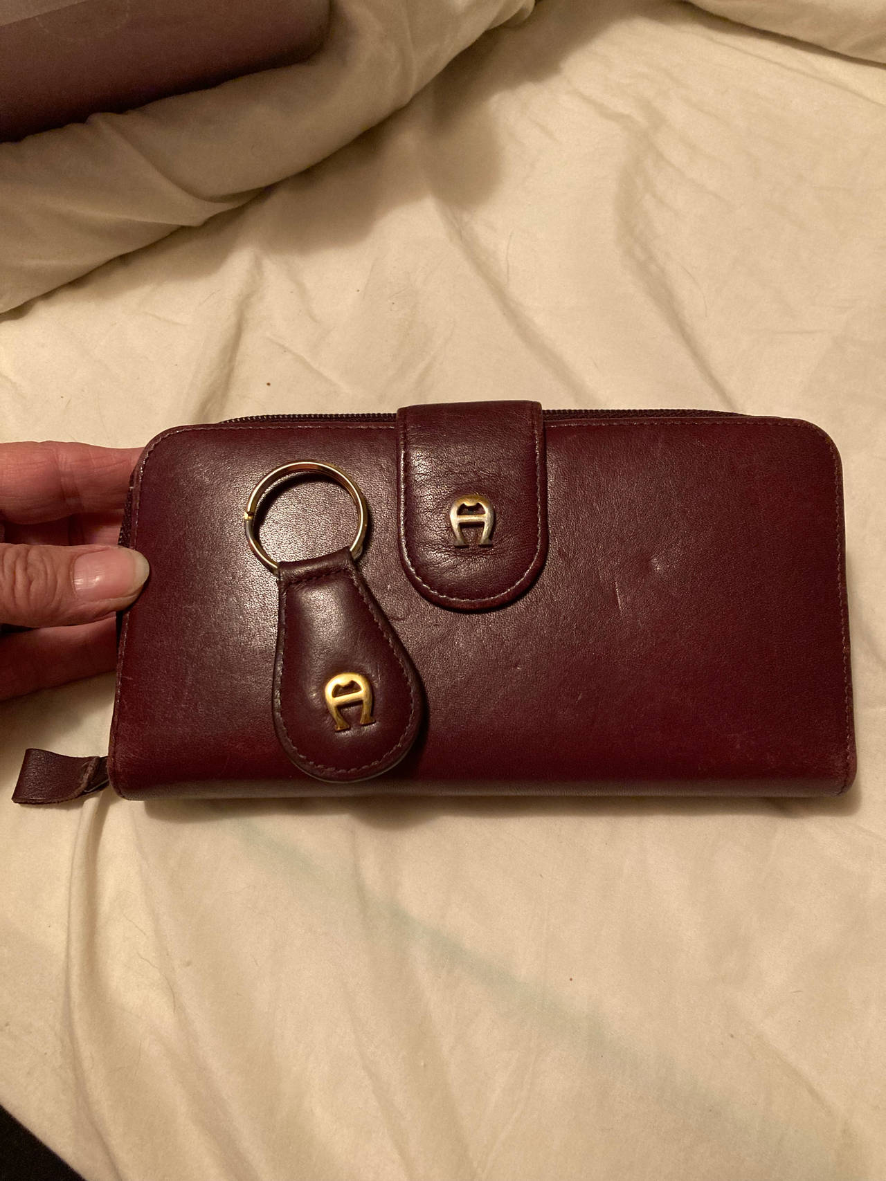 Vintage Etienne Aigner Leather Wallet
