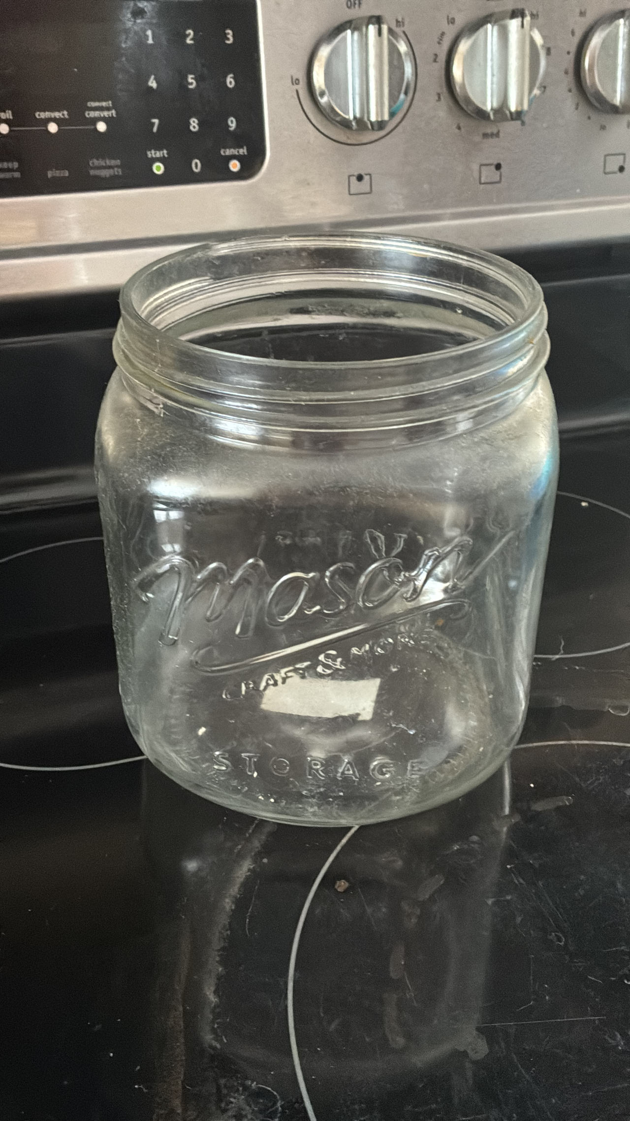 Mason Craft & More Glass Storage Jar
