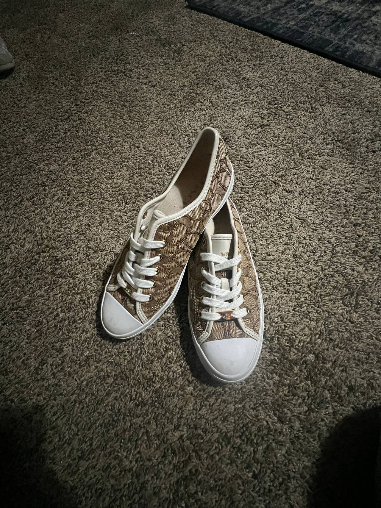 Coach Signature Canvas Sneakers