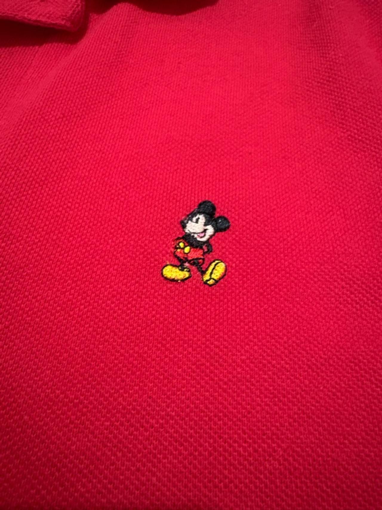 Disney Mickey Mouse Red Polo Shirt