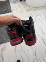 Nike Air Force 1 Mid '07 LV8 Black Red Speckle - Image 1