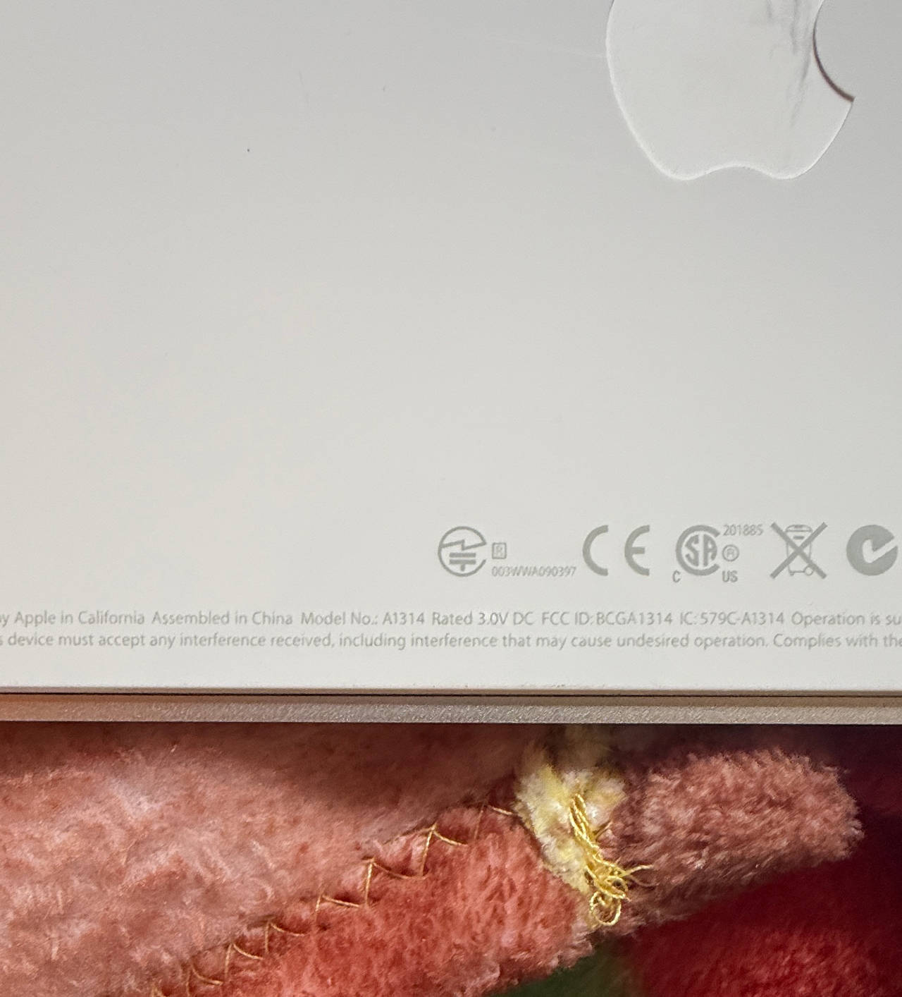 Apple Wireless Keyboard A1314