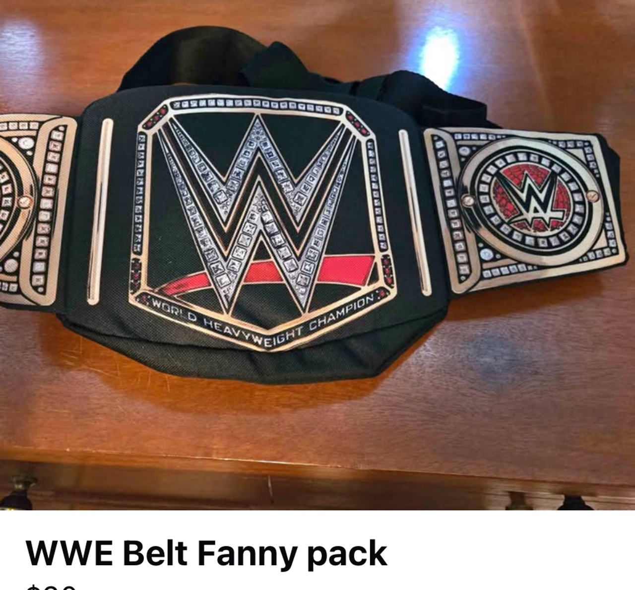 WWE Championship Belt Fanny Pack