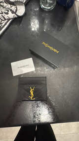 Saint Laurent Monogram Card Case - Image 3