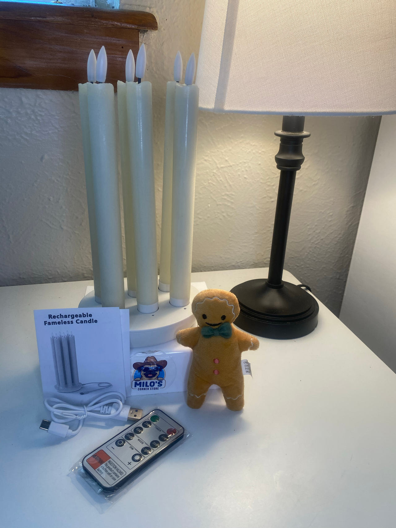 Rechargeable Flameless Candle Set