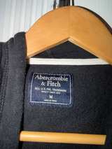 Abercrombie & Fitch Hoodie Vintage Y2K Medium Black  - Image 2