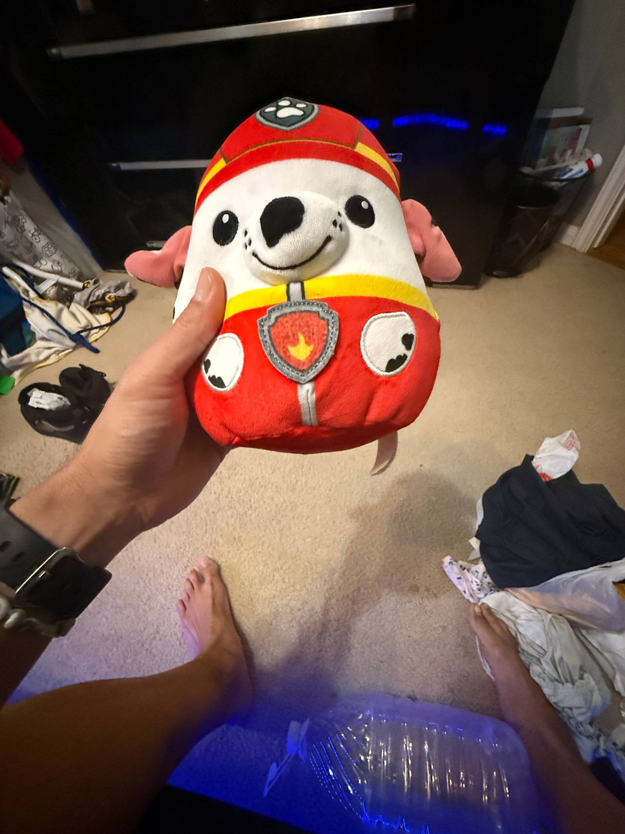 Squishmallows Paw Patrol Marshall Plush