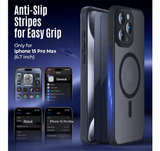 Designed for iPhone 15 Pro Max Case, Compatible with MagSafe, with Privacy Scree - Image 6