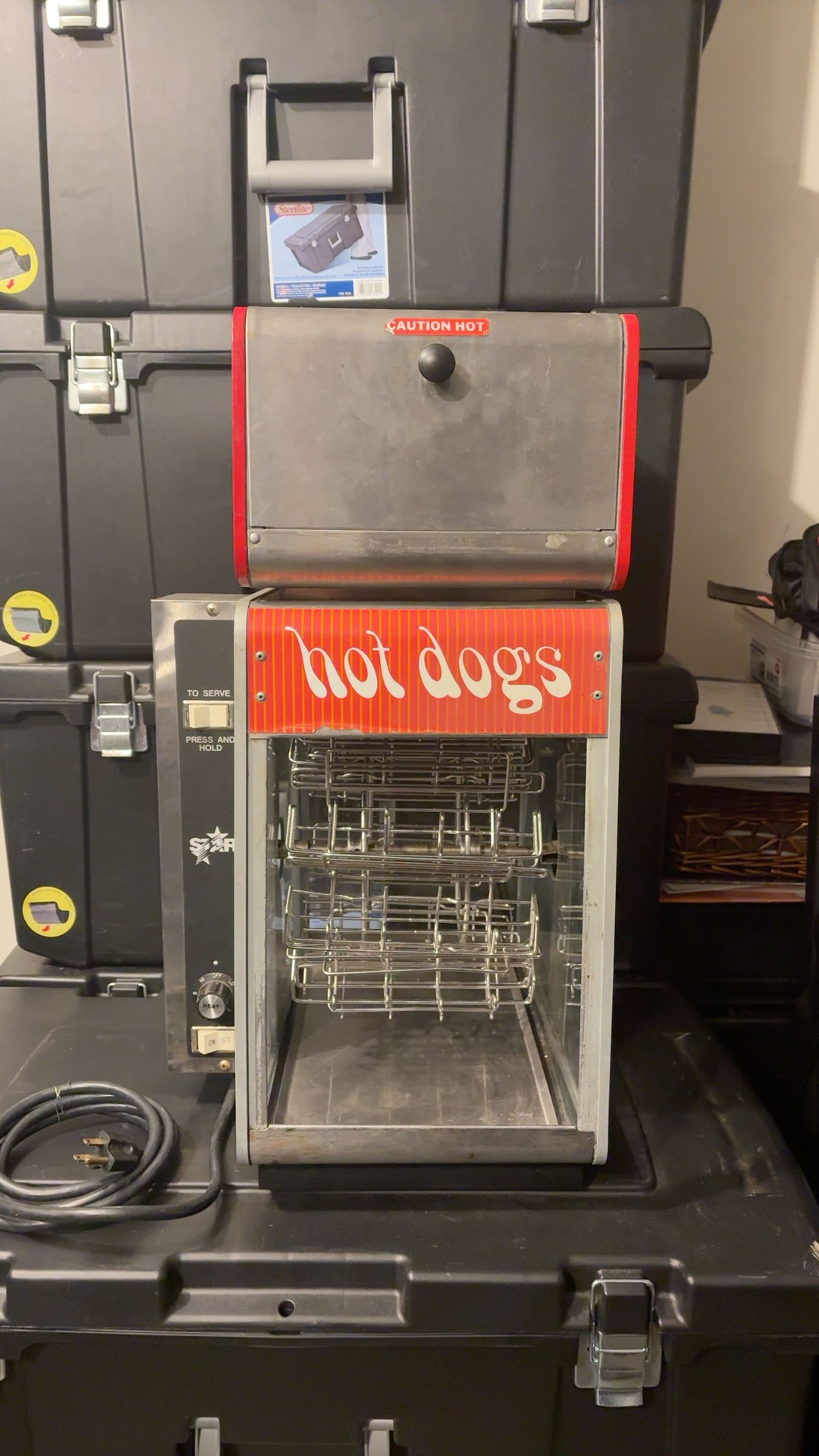 Star 174C Hot Dog Rotisserie Machine