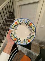 Fitz & Floyd Ricamo Pasta Bowl - Image 1