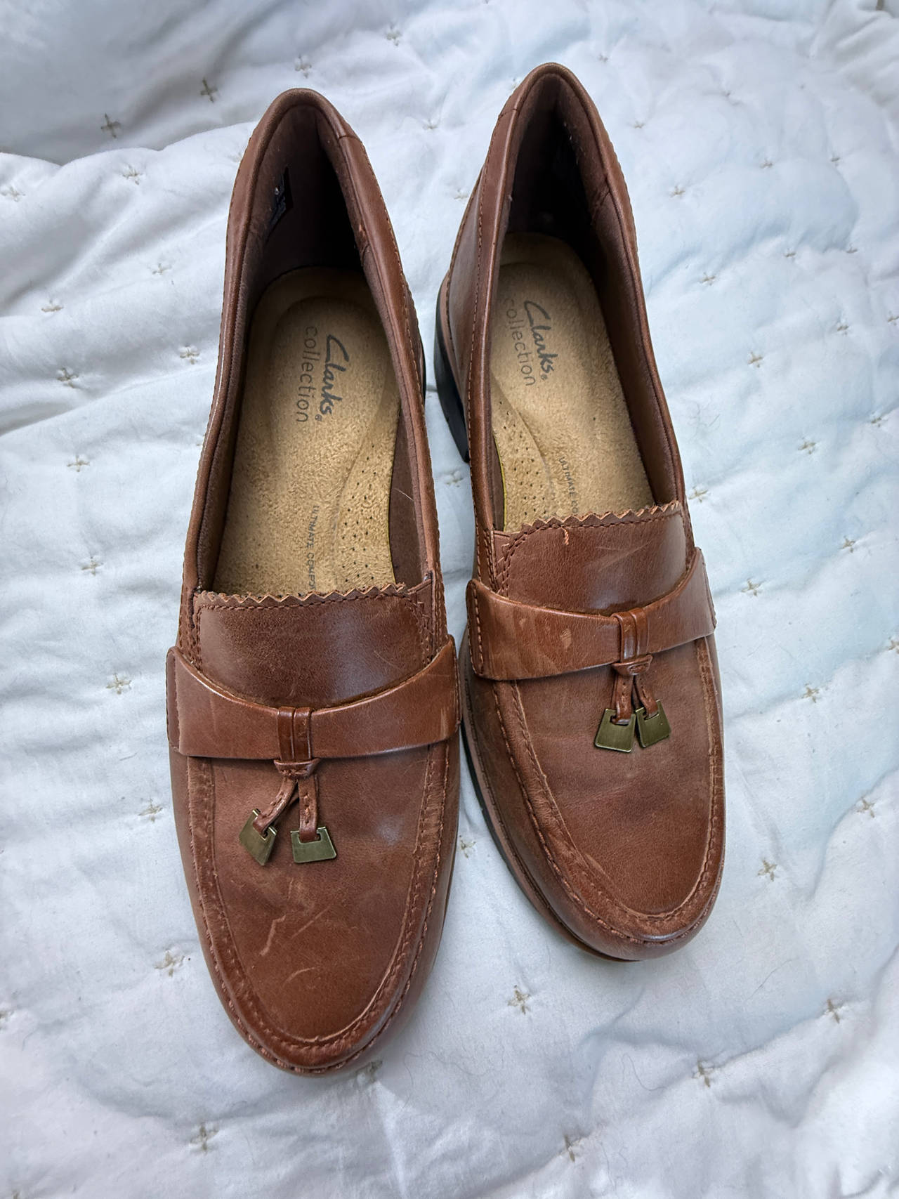 Clarks Collection Ashland Bubble Loafers Size 9
