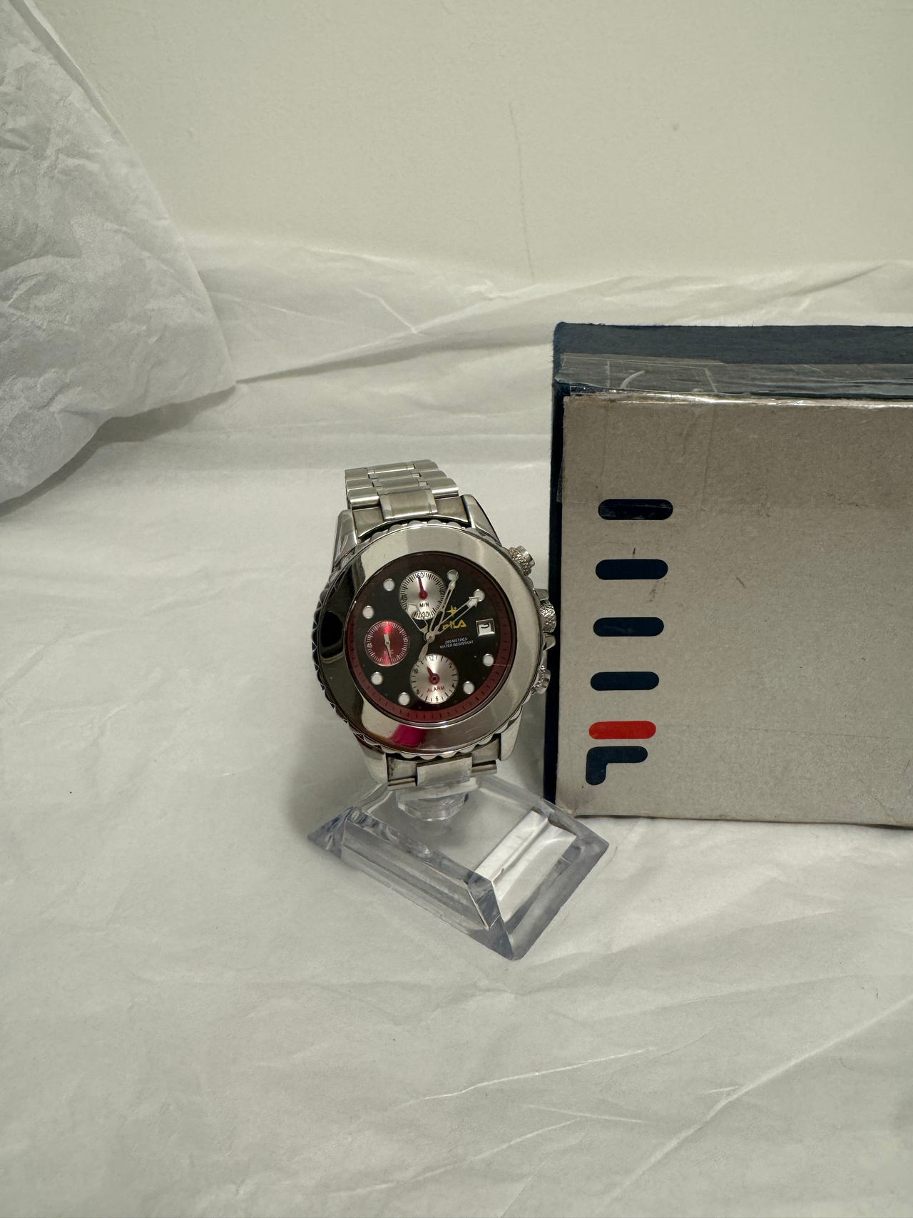 Fila Chronograph Stainless Steel Watch