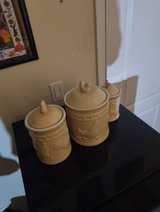 Ceramic Rooster Canister Set of 3 - Image 1