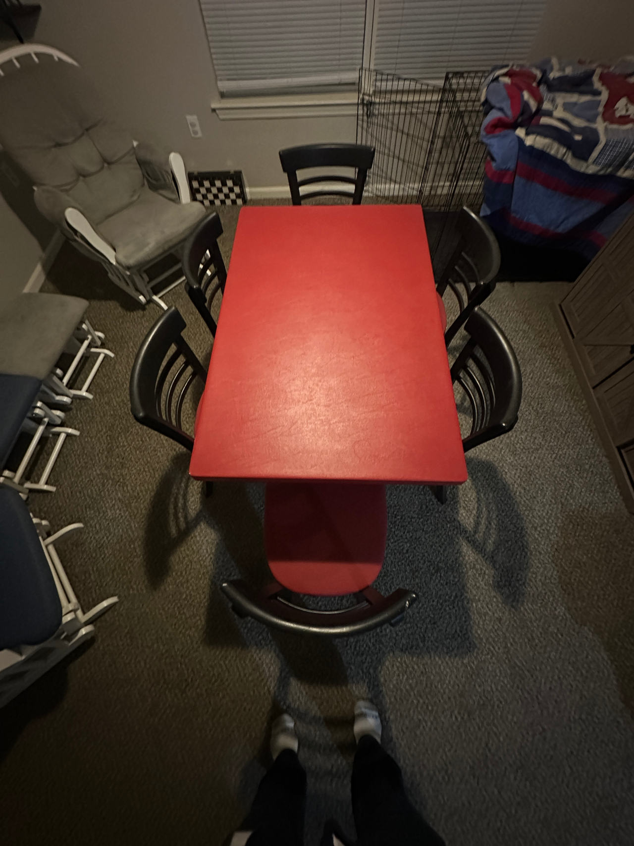 Rectangular Dining Table with Chairs