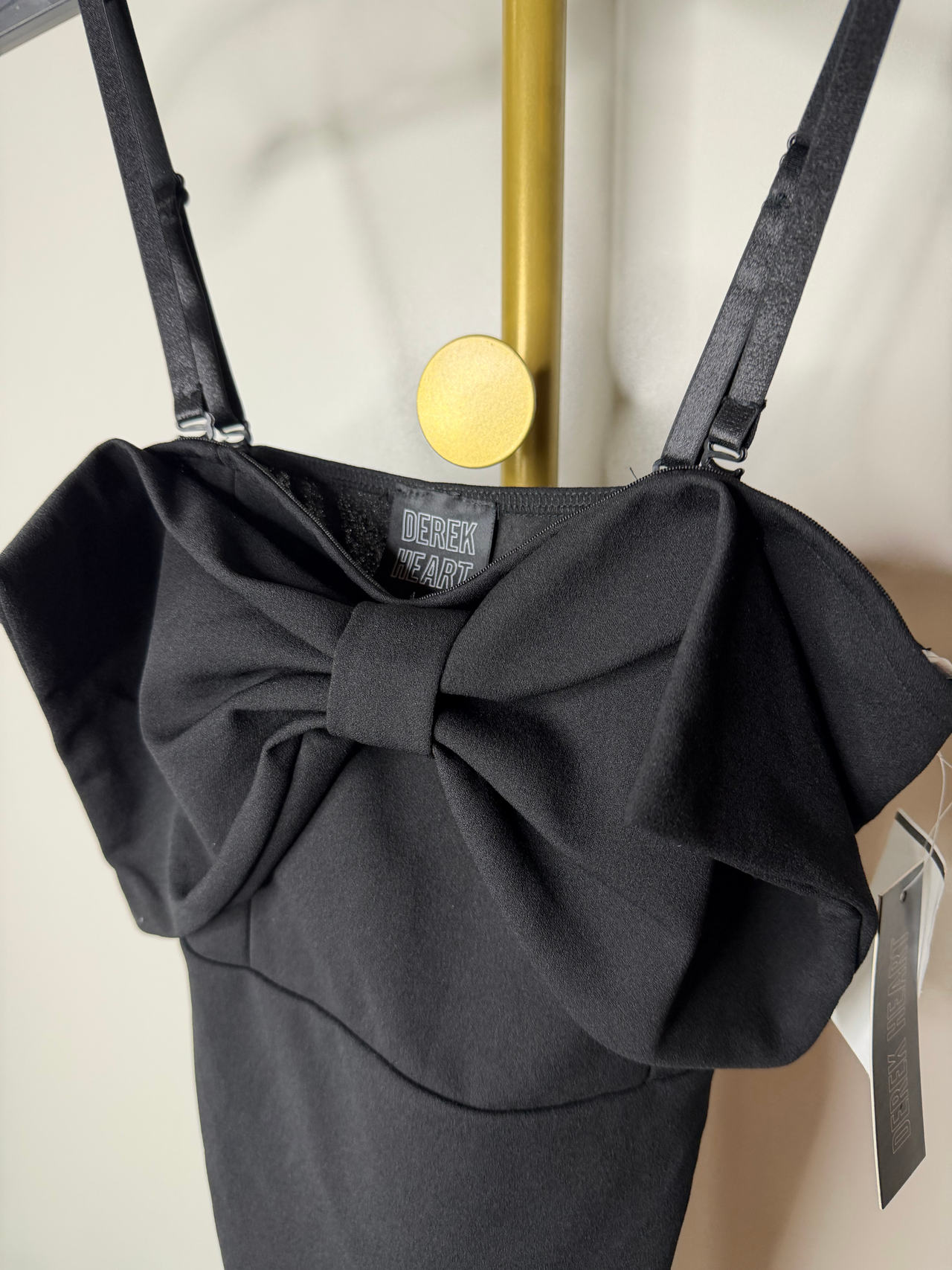 Derek Heart Bow Front Cami Dress