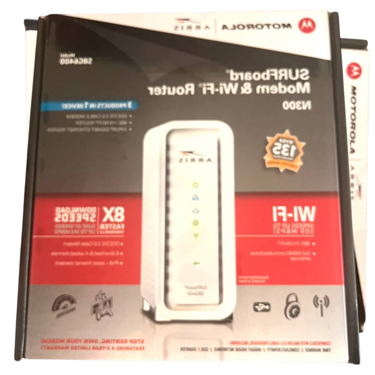 ARRIS SURFboard Modem & Wi-Fi Router