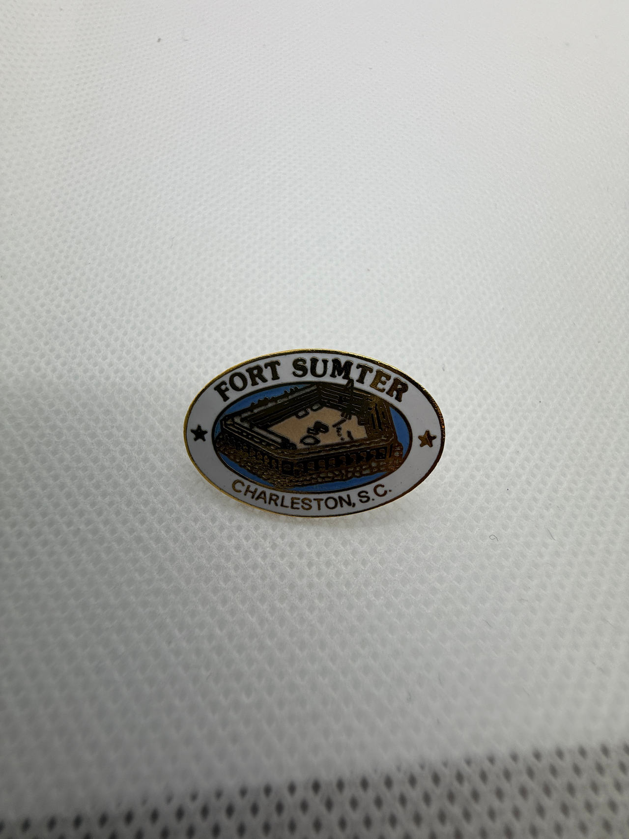 Fort Sumter Charleston S.C. Souvenir Lapel Pin
