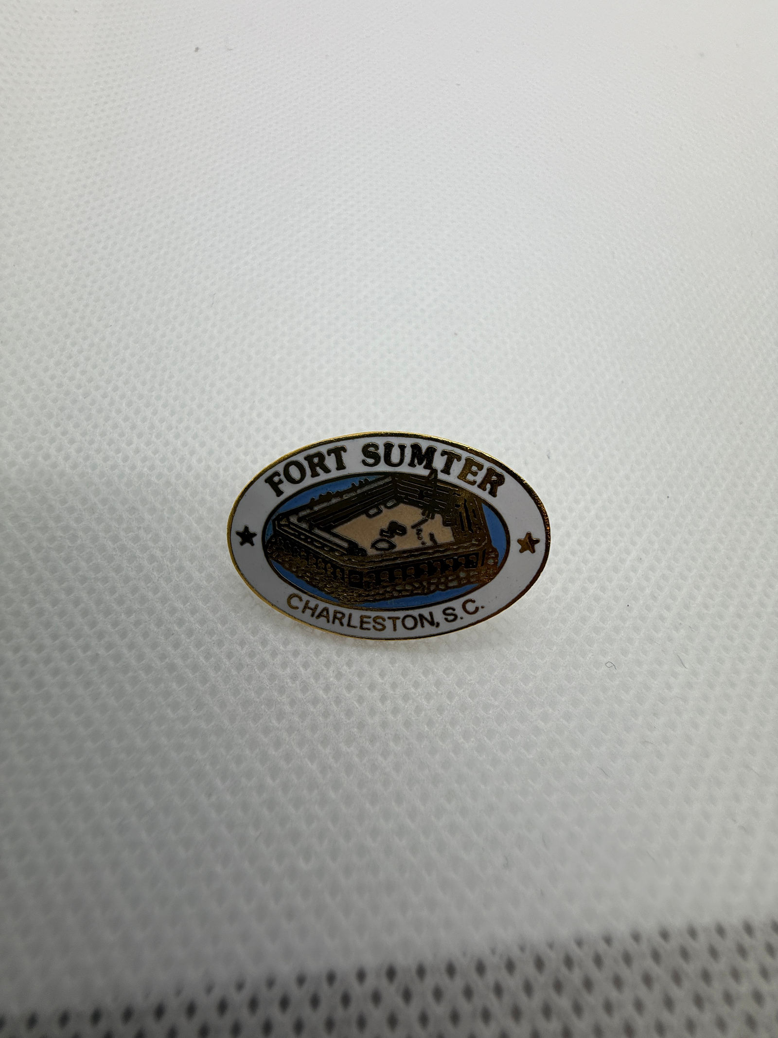 Fort Sumter Charleston S.C. Souvenir Lapel Pin