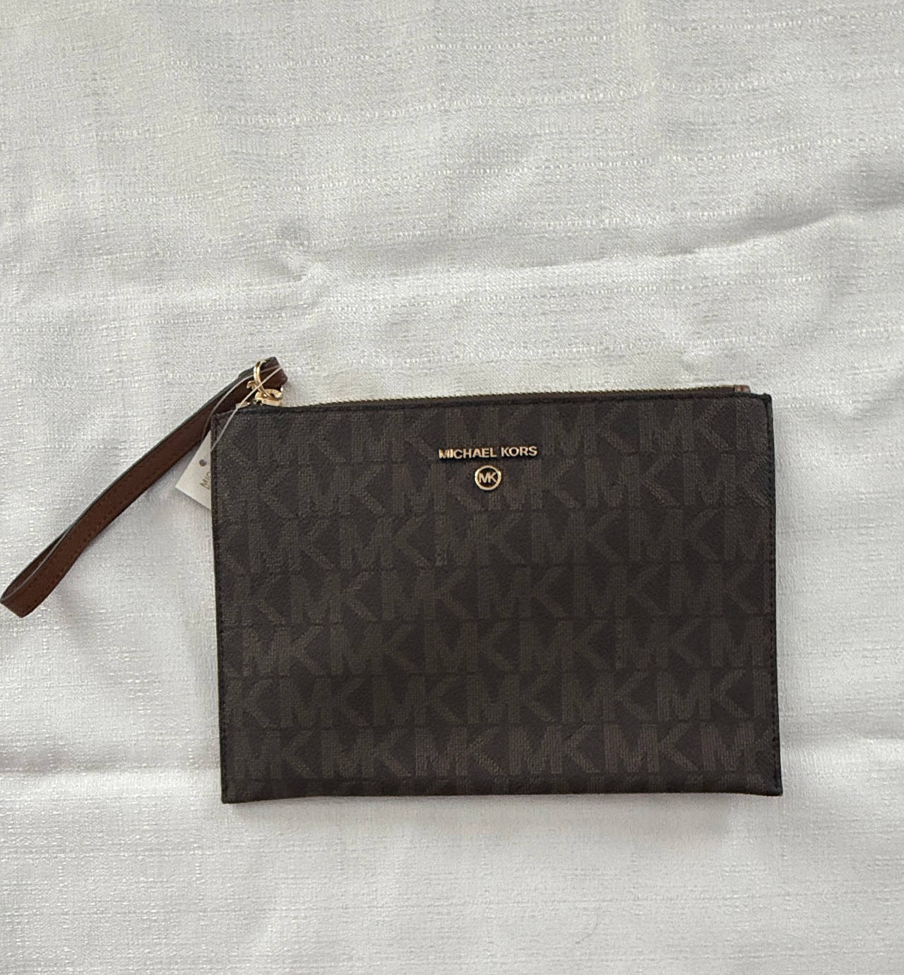 Michael Kors Jet Set Travel Large Logo Wristlet