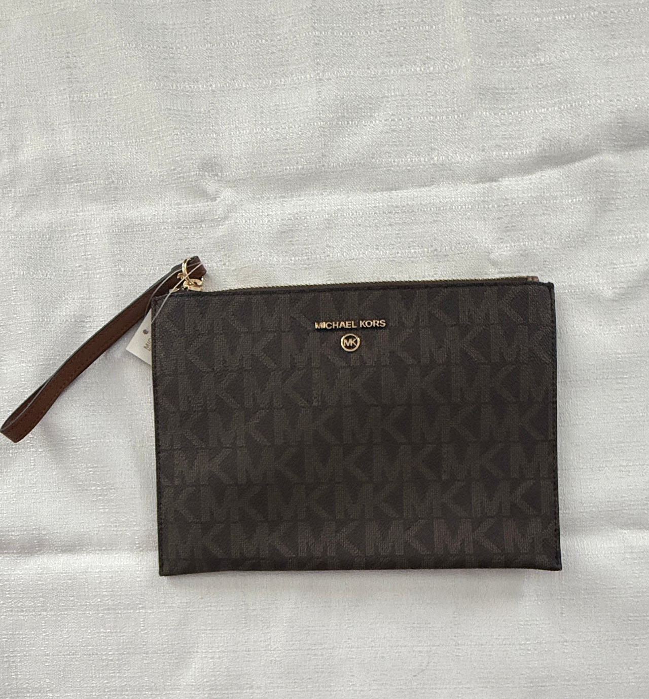 Michael Kors Jet Set Travel Large Logo Wristlet