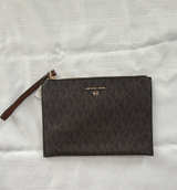 Michael Kors Jet Set Travel Large Logo Wristlet - Image 1