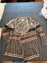 Lucky Brand Textured Knit Cardigan Sweater - Image 4