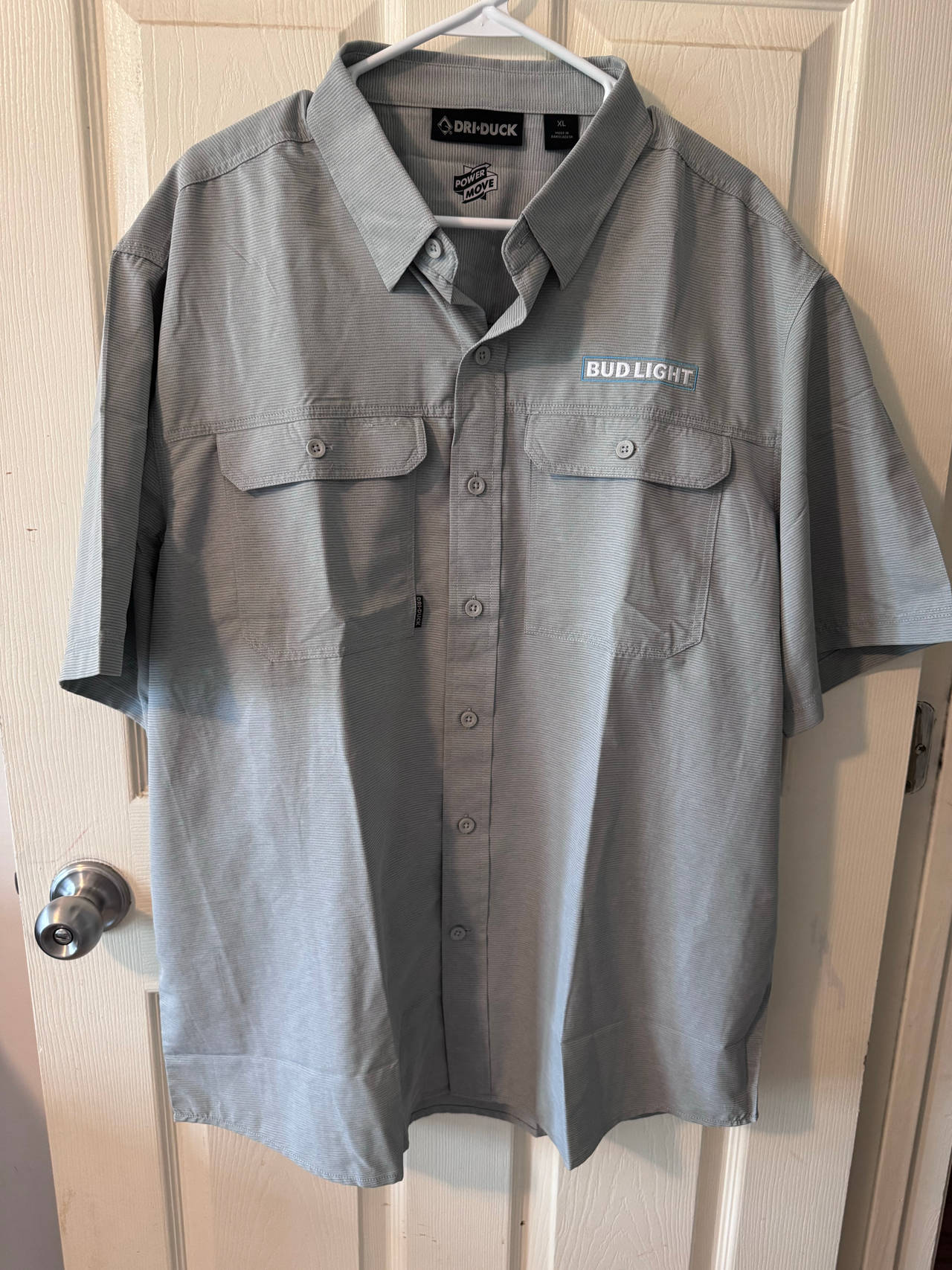 Dri Duck Bud Light Performance Fishing Shirt XL