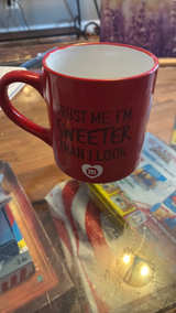 M&M's Red Character Ceramic Coffee Mug - Image 2