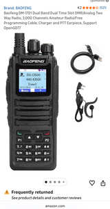 Baofeng DM-1701 Dual Band DMR Digital Radio - Image 7