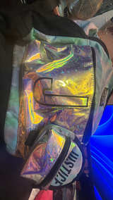 Justice Holographic Initial Backpack - Image 2